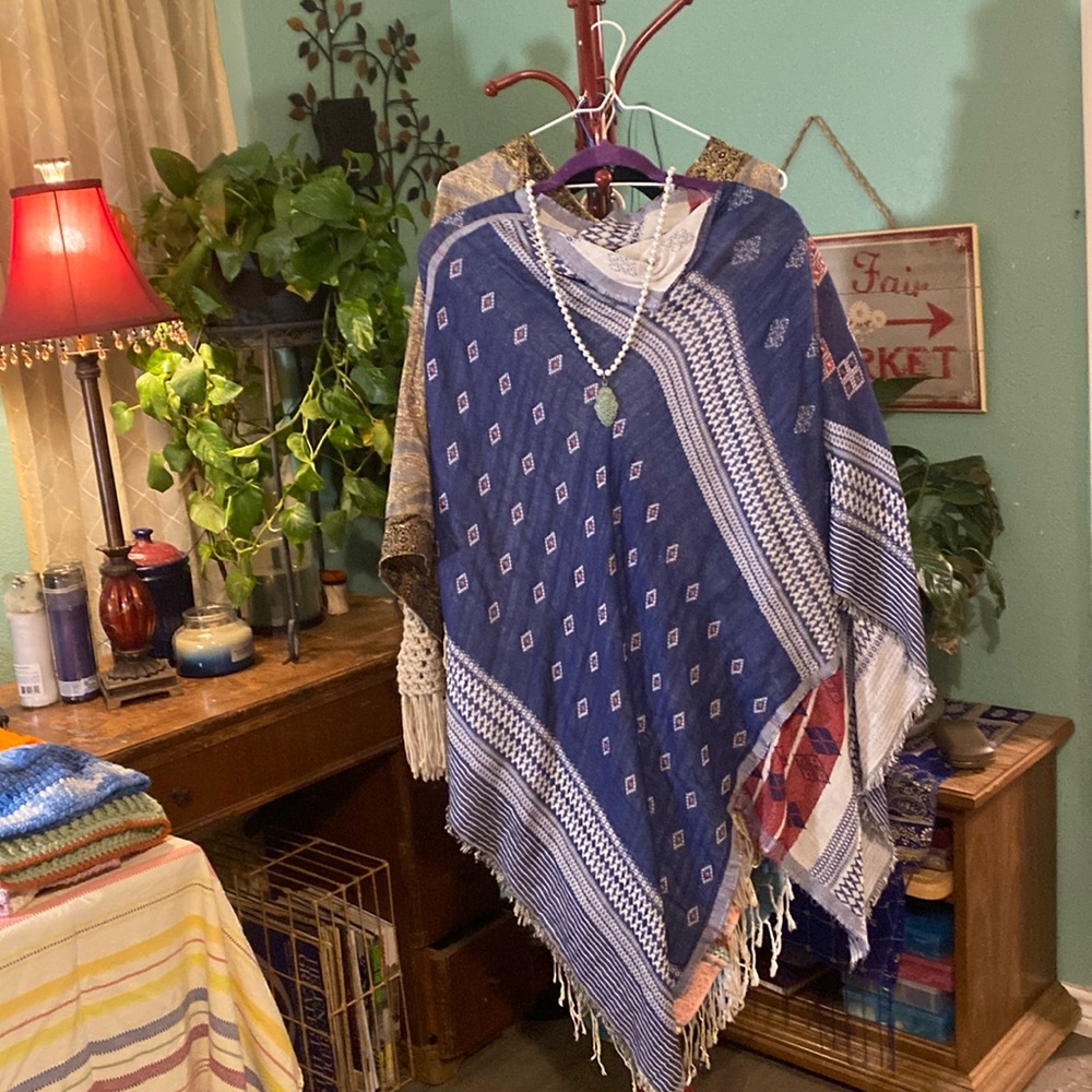 Poncho handcrafted